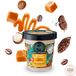 Organic shop Body Desserts Karamellikahvi kiinteyttävä vartalovoide 450 ml