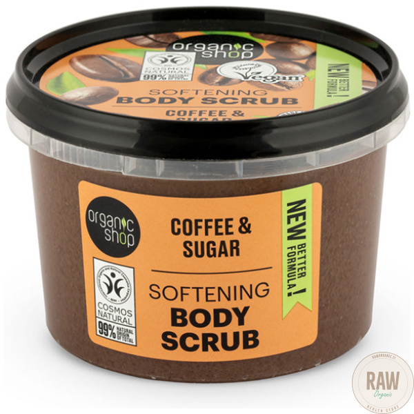 Organic Shop Coffee & Sugar Body Scrub 250 ml – kuva 6