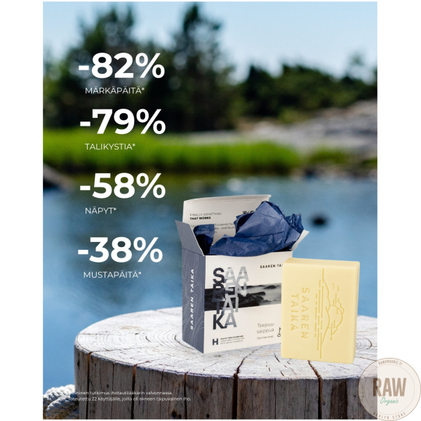 Saaren Taika Teepuusaippua, 90g – kuva 3