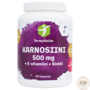 Terveyskaista Karnosiini 500mg 60kaps
