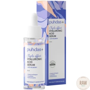 Puhdas+ Hyaluronic Acid Serum with Bilberry 30ml