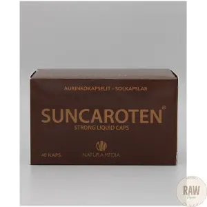 Natura Media Suncaroten Strong 40 kaps.