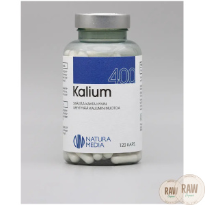 Natura Media Kalium 400 mg 120 kaps.