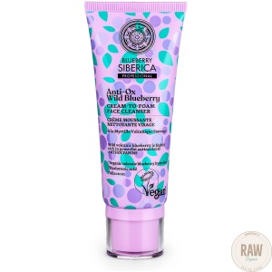 Natura Siberica Anti-OX Wild Blueberry. Cream-to-foam face cleanser, 100 ml