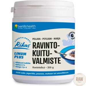 Bertils Linum Plus Rikas ravintokuitu raworganic.fi
