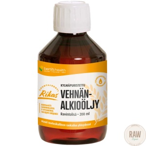 Bertils Rikas Vehnänalkioöljy raworganic.fi