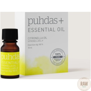 Puhdas+ 100 % Premium essential oil, Citronella 10ml