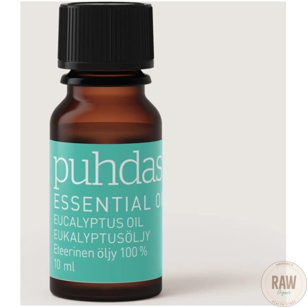 Puhdas+ 100 % Premium essential oil, eukalyptus 10ml – kuva 2