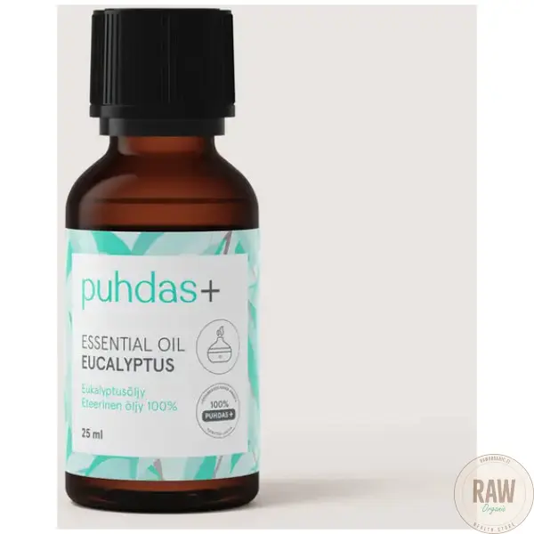 Puhdas+ 100 % Premium essential oil, eukalyptus 10ml – kuva 3