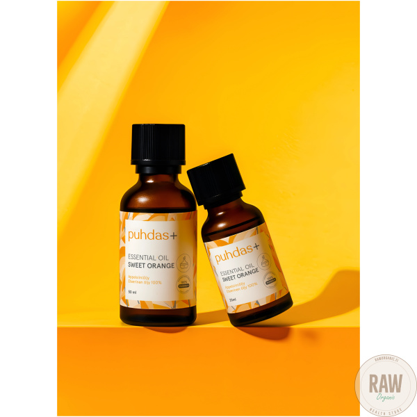 Puhdas+ 100 % Premium essential oil, sweet orange 10ml – kuva 3