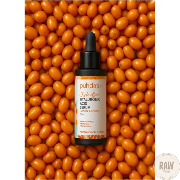 Puhdas+ Hyaluronic Acid Serum with Sea buckthorn 30ml – kuva 4