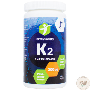 Terveyskaista Pitkävaikutteinen k2+d3 60tabl.