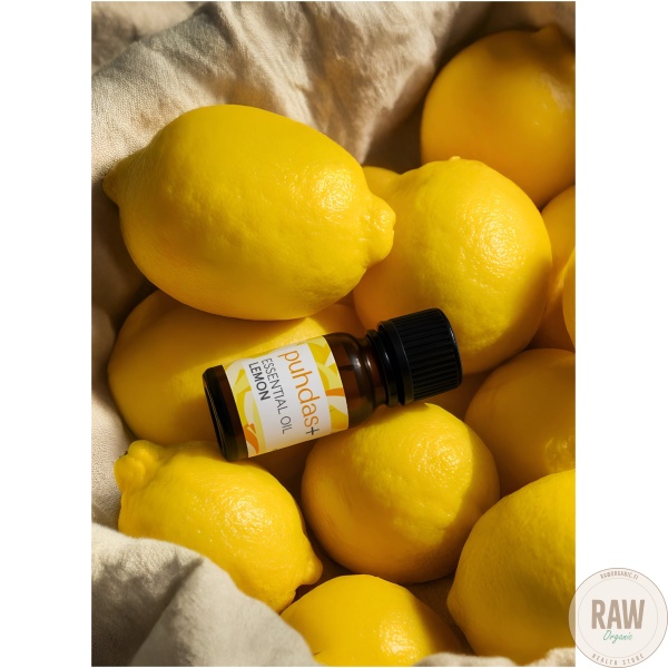 Puhdas+ 100 % Premium essential oil, lemon 10ml – kuva 3