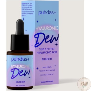 Puhdas+ Hyaluronic Acid Serum with Bilberry 30ml