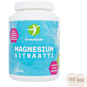 Terveyskaista Magnesium sitraatti 120tabl