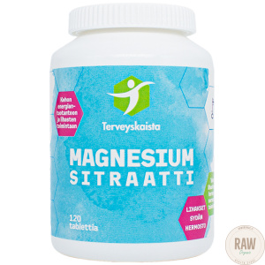 Terveyskaista Magnesium sitraatti 120tabl