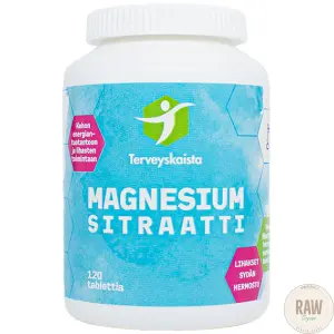 Terveyskaista Magnesium sitraatti 120tabl