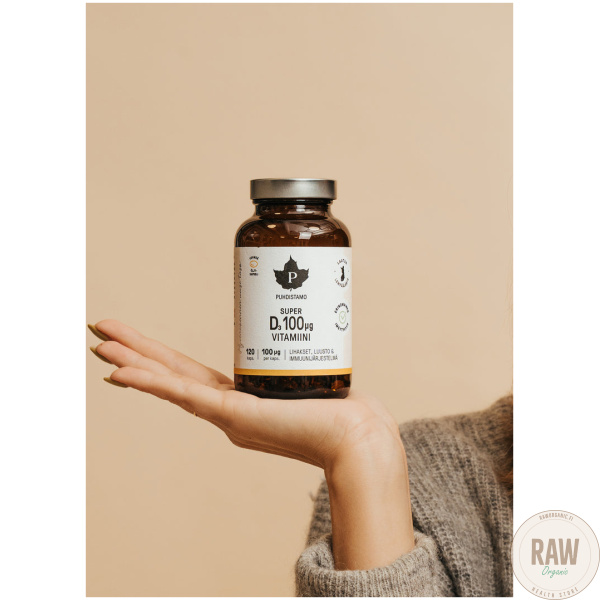 Puhdistamo Super D-vitamiini 100ug 120kaps. – kuva 3