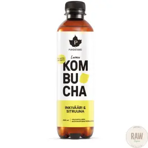 Puhdistamo Kombucha inkivääri sitruuna 400ml