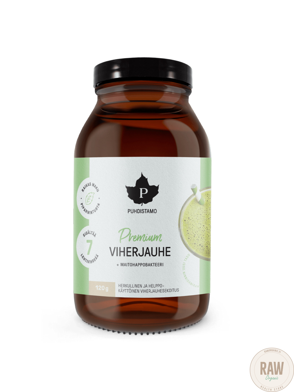 Puhdistamo Premium Viherjauhe 120g