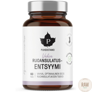Puhdistamo vahva ruoansulatusentsyymi 60kaps