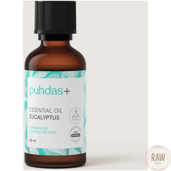 Puhdas+ 100 % Premium essential oil, eukalyptus 10ml – kuva 4