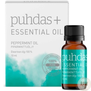 Puhdas+ 100 % Premium Essential Oil Peppermint raworganic.fi