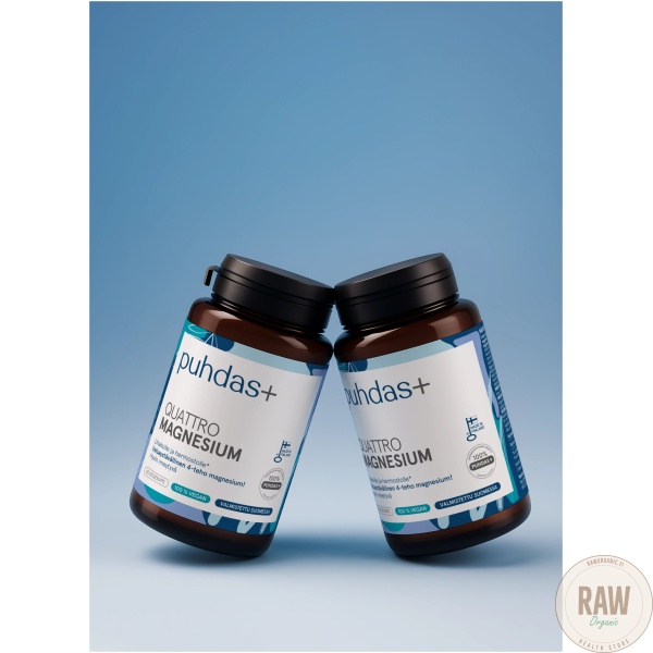 Puhdas+ Quattro Magnesium 120 kaps – kuva 6