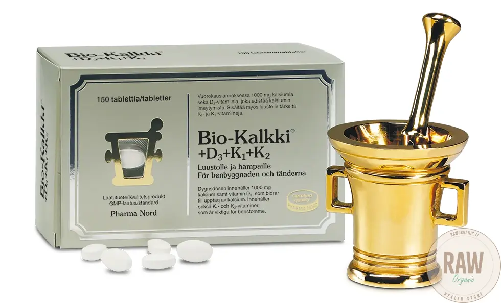 Pharma Nord Bio-Kalkki+D3+K1+K2, 150tabl