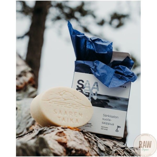Saaren Taika Särkisalon suolasaippua, 120g – kuva 3