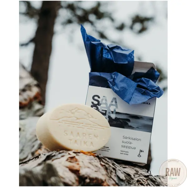 Saaren Taika Särkisalon suolasaippua, 120g – kuva 3