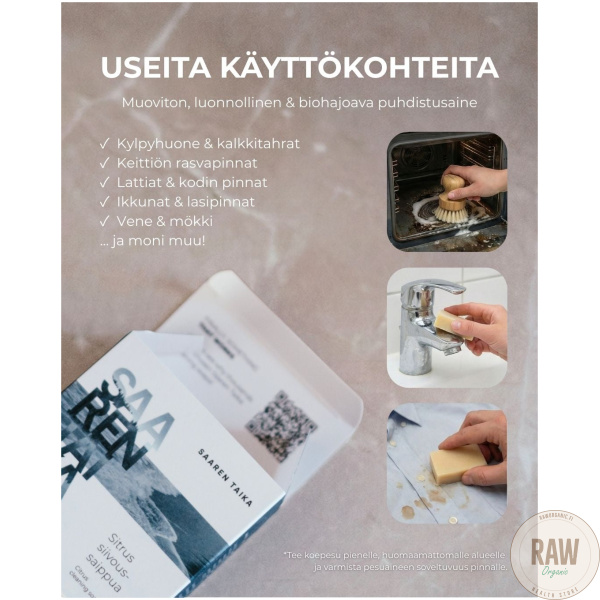 Saaren Taika Siivoussaippua greippi – kuva 4