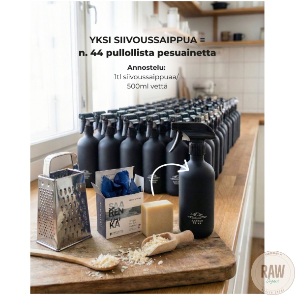 Saaren Taika Siivoussaippua greippi – kuva 3