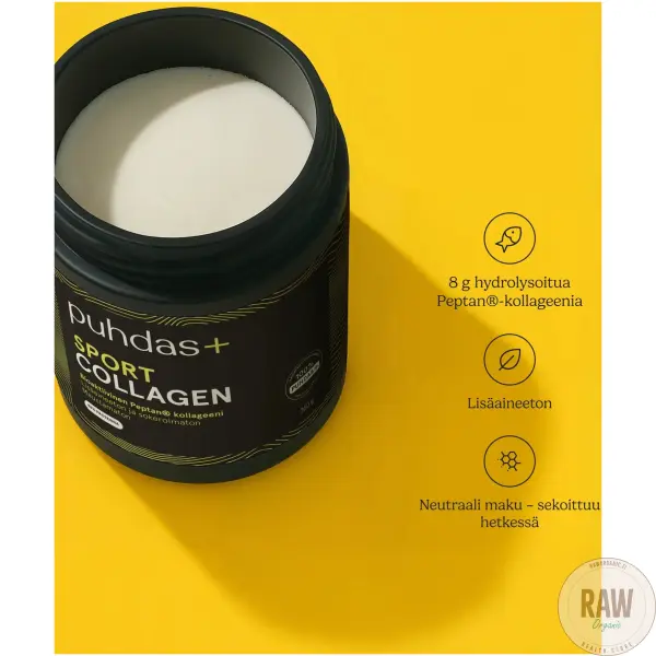 Puhdas+ Sport Collagen 260g – kuva 2