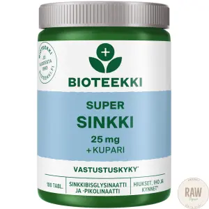 Bioteekki Super Sinkki+kupari 100tabl.