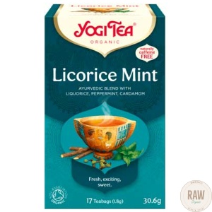 Yogi Tea Licorice Mint raworganic.fi