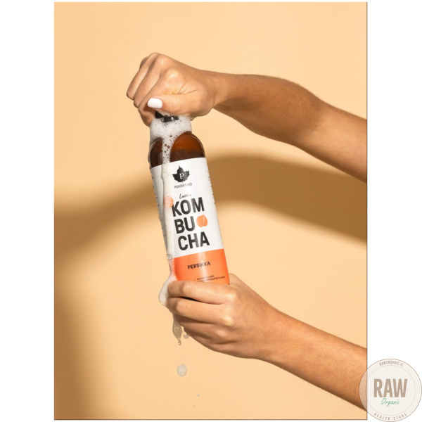 Puhdistamo Kombucha Persikka 400ml – kuva 3