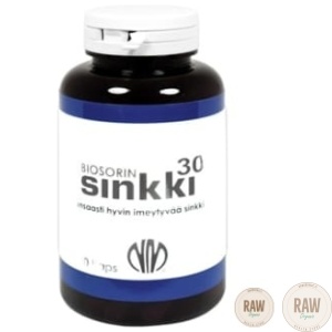 Natura Media Sinkki 30 mg 120 kaps.