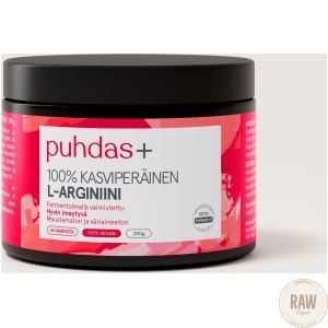 Puhdas+ L-Arginiini Vegaaninen 200g
