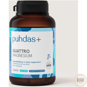 Puhdas+ Quattro Magnesium 120 kaps