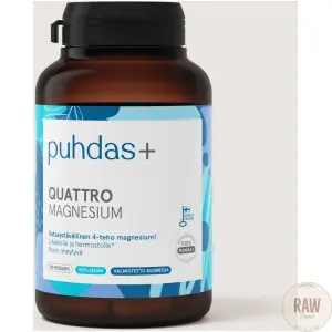 Puhdas+ Quattro Magnesium 120 kaps