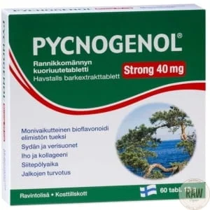 Pycnogenol Strong 40mg 60tabl
