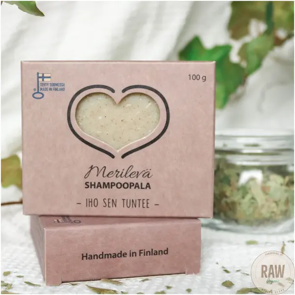 Catteco Shampoopala Merilevä 100g – kuva 4