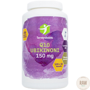 Terveyskaista Ubikinoni 150mg 120+30kaps