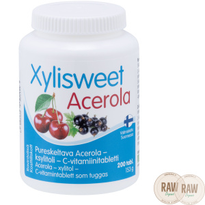 Hankintatukku Xylisweet Acerola 200 tabl