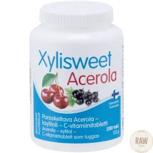 Hankintatukku Xylisweet Acerola 200 tabl