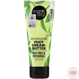 Organic Shop Nourishing Foot Cream Tea Tree & Patchouli, 75 ml