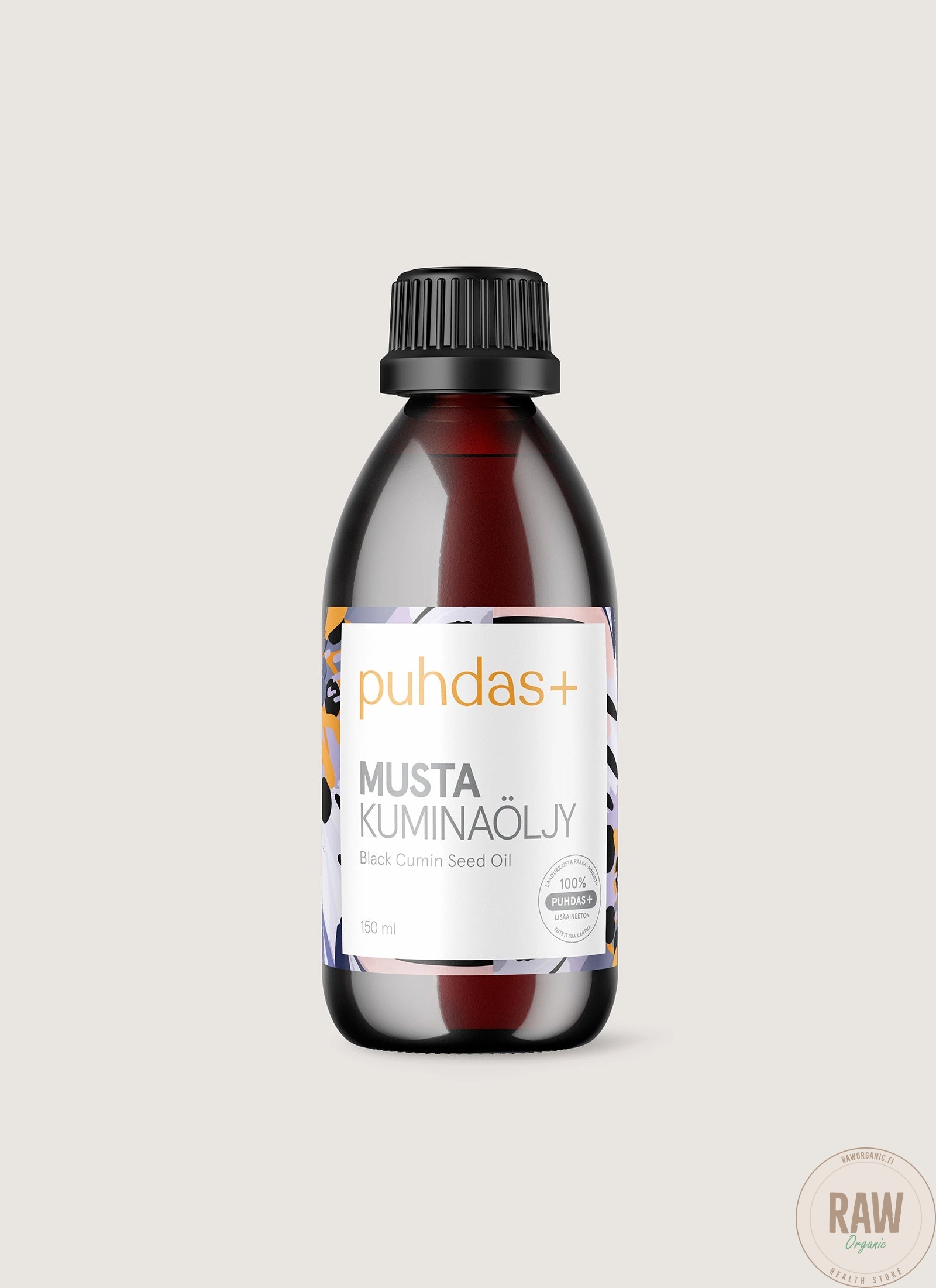 Puhdas+ Mustakuminaöljy 150ml