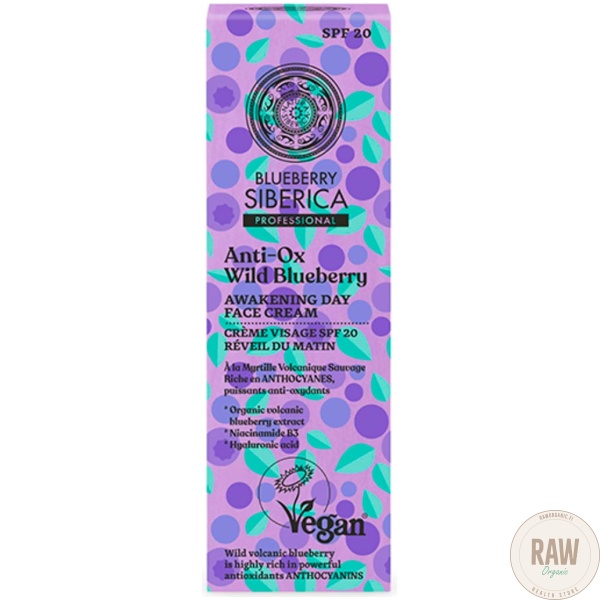 Natura siberica Anti-Ox wild blueberry päivävoide 50ml
