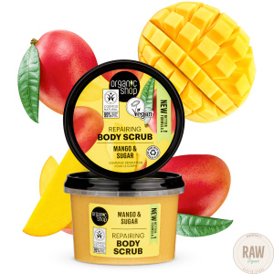Organic shop mango body scrub 250ml